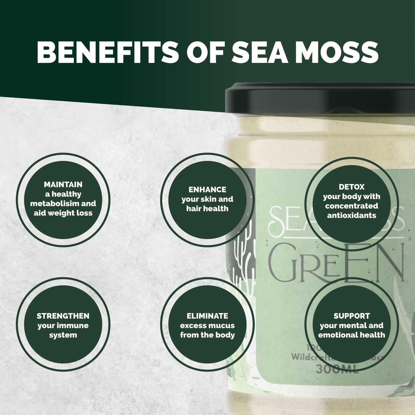 Sea Moss Gel  by SeaMoss Green