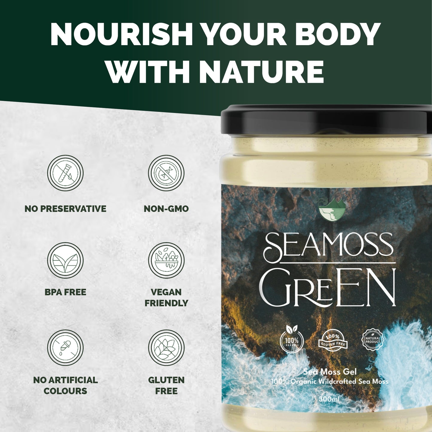 Sea Moss Gel  by SeaMoss Green