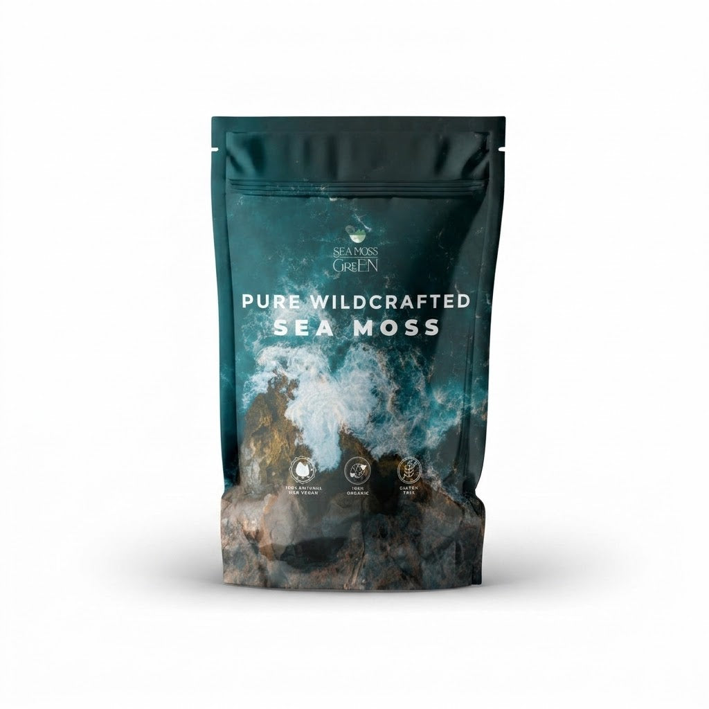 Raw Wildcrafted Sea Moss 100g